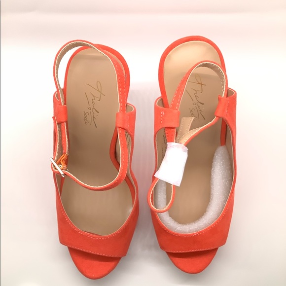 Thalia Sodi’s Chhole Platform Slingback Sandals NWT 7M - Picture 3 of 5